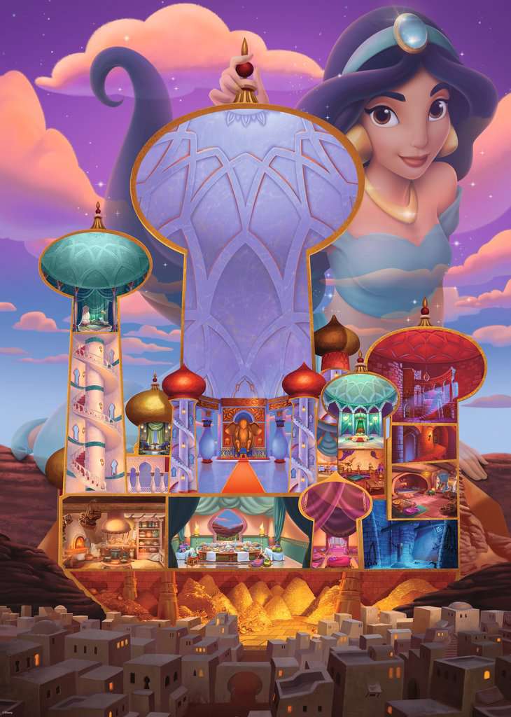 Disney Castle : Jasmine 1000 pièces
