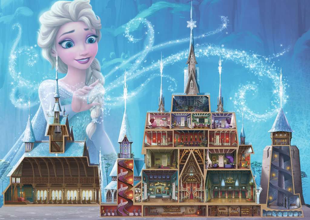 Disney Castle : Elsa 1000 pièces