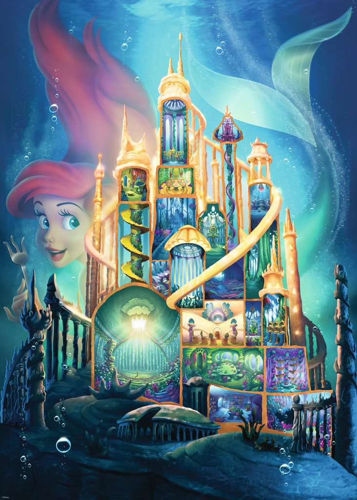 Disney Castle : Ariel 1000 pièces