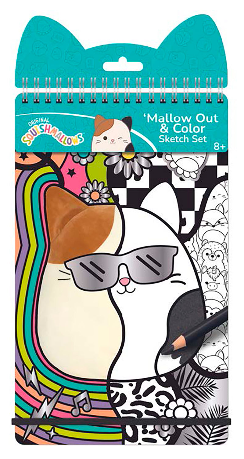 Squishmallows Carnet de croquis Mallow Out & Color