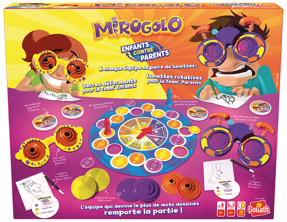 Jeu Mirogolo Enfants contre parents