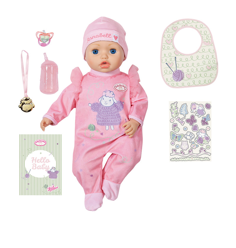 Baby Annabell - Poupée interactive 43 cm