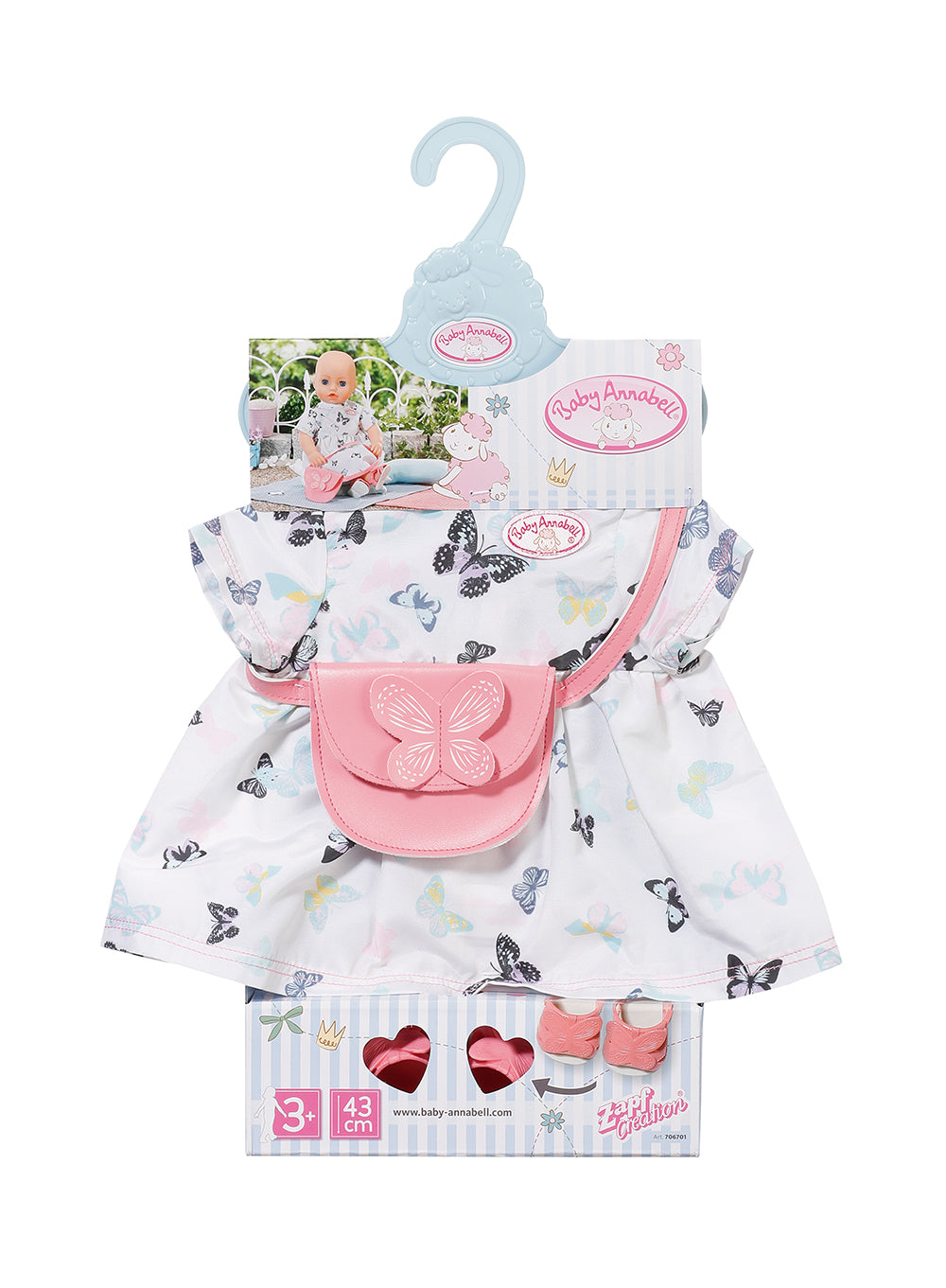 Baby Annabell - Robe d'été pour poupée de 43 cm