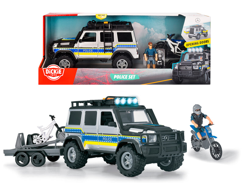 Dickie - Ensemble Police Mercedes 40 cm 1:24