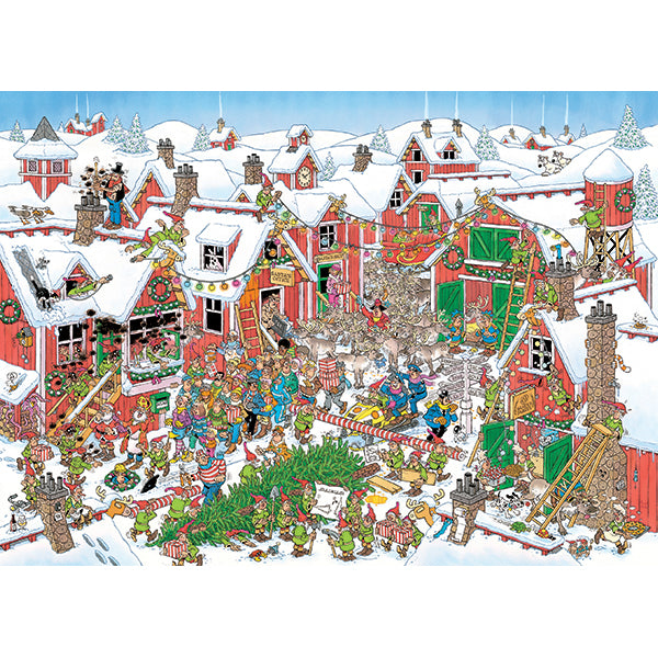 JVH Le village du Père Noël, 1000 pièces