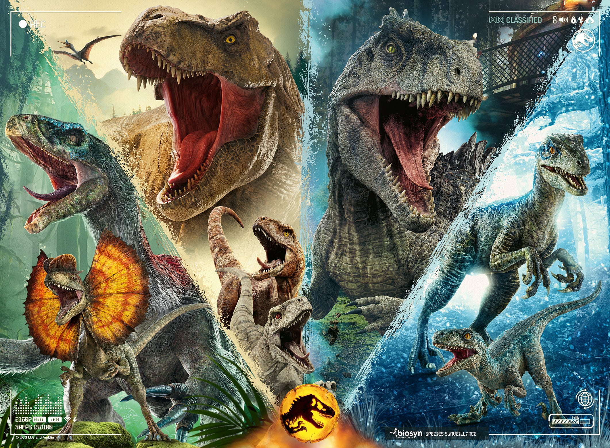 Jurassic World: Dominion 100 pièces XXL