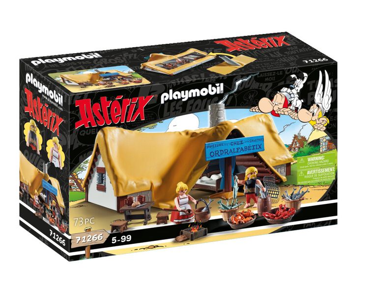 Asterix: Hutte d'Ordralfabetix