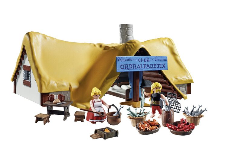 Asterix: Hutte d'Ordralfabetix