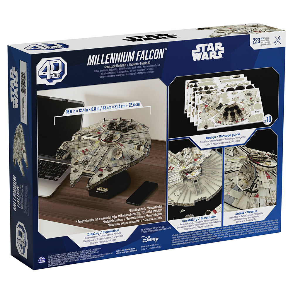 4D Build - Star Wars - Faucon Millenium