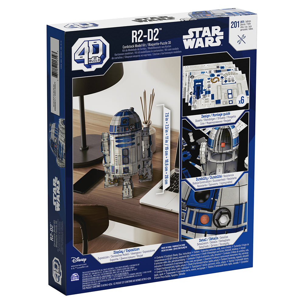 4D Build - Star Wars - R2-D2