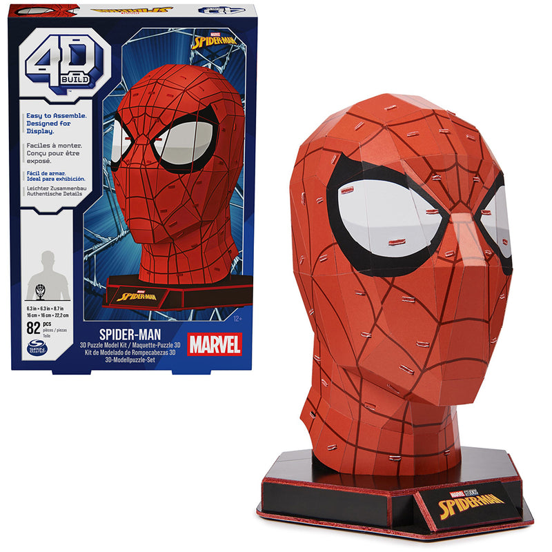 4D Build - Marvel - Masque de Spider-Man