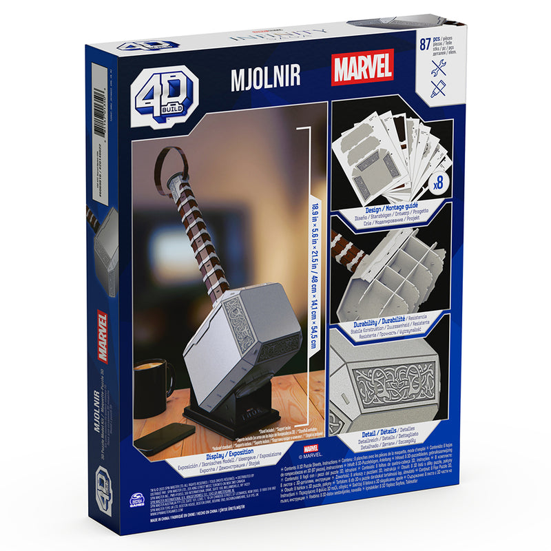 4D Build - Marvel - Mjöllnir Marteau de Thor