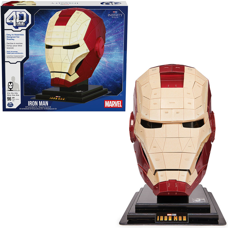 4D Build - Marvel - Casque d'Iron Man