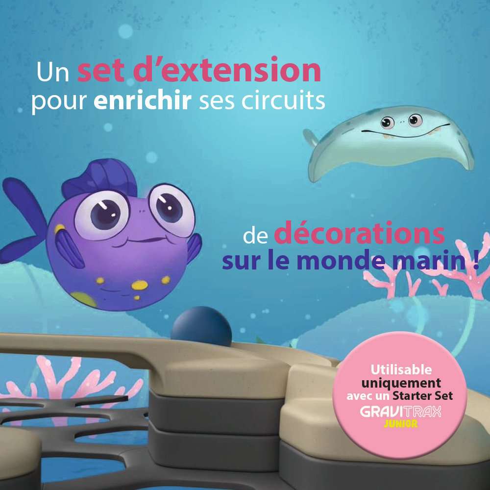 GraviTrax Junior: Extension Decoration Ocean