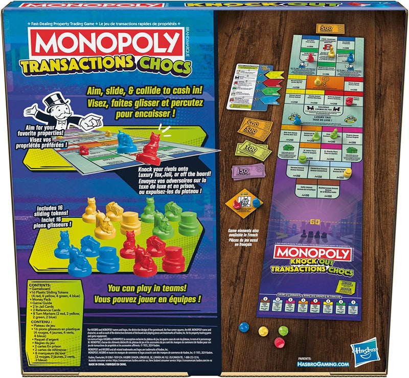 Monopoly Knockout Bilingue