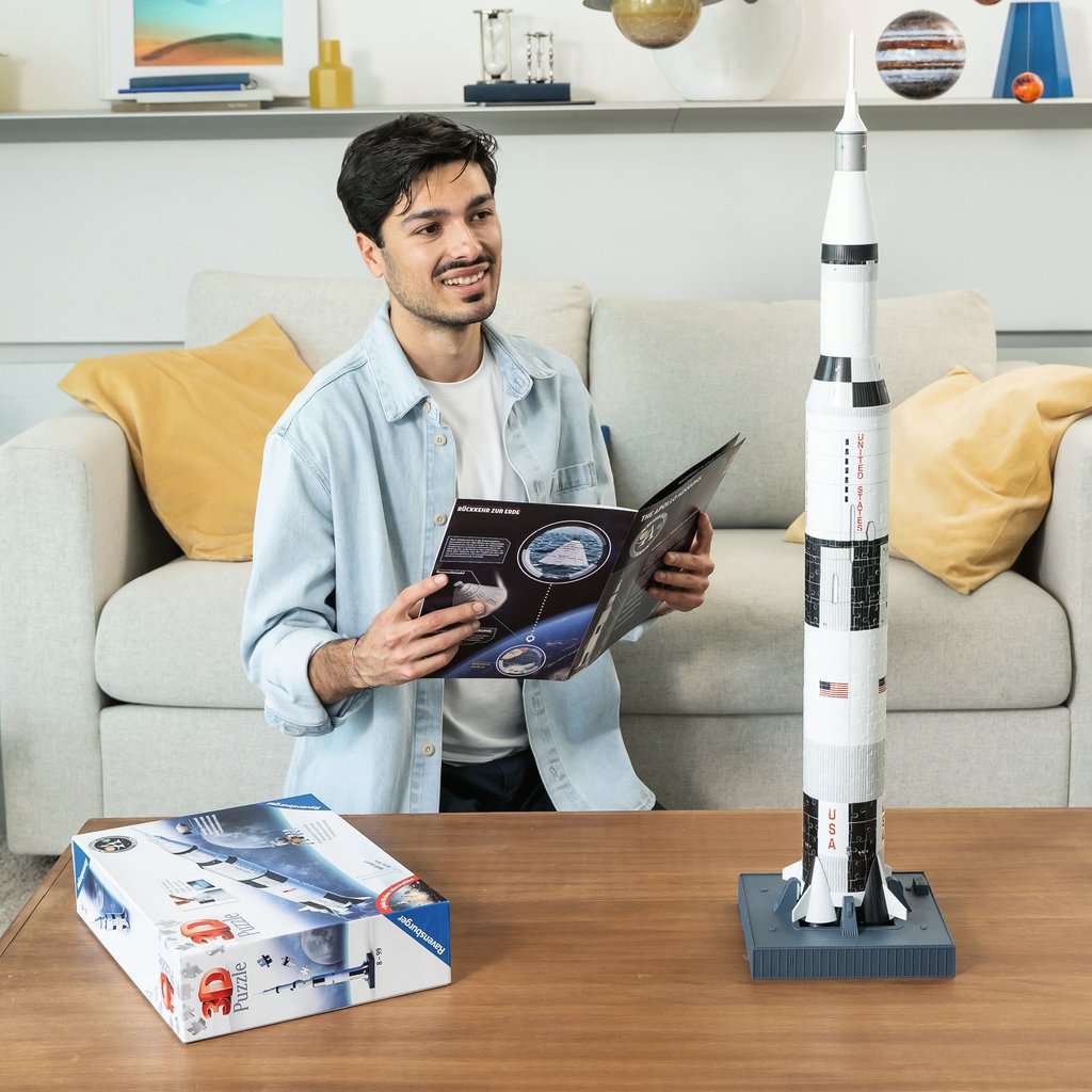 Appolo Saturn V Rocket 3D de 440 pièces