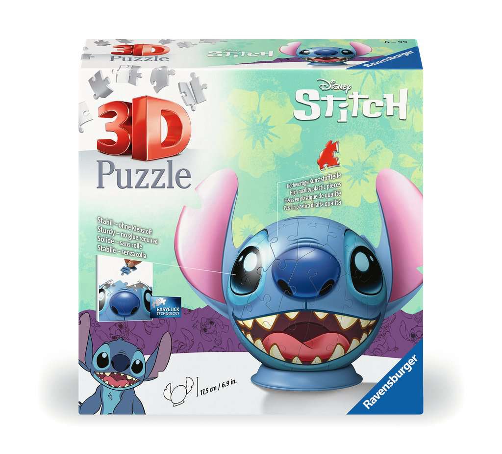 Puzzle ball Stitch  Casse-tête de 3D de 72 pièces