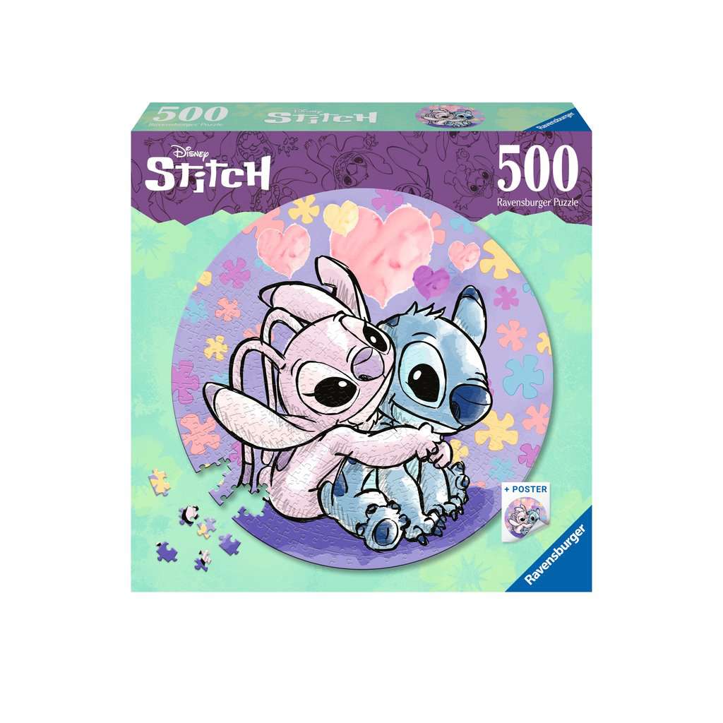 Stitch rond , Casse-tête de 500 pièces