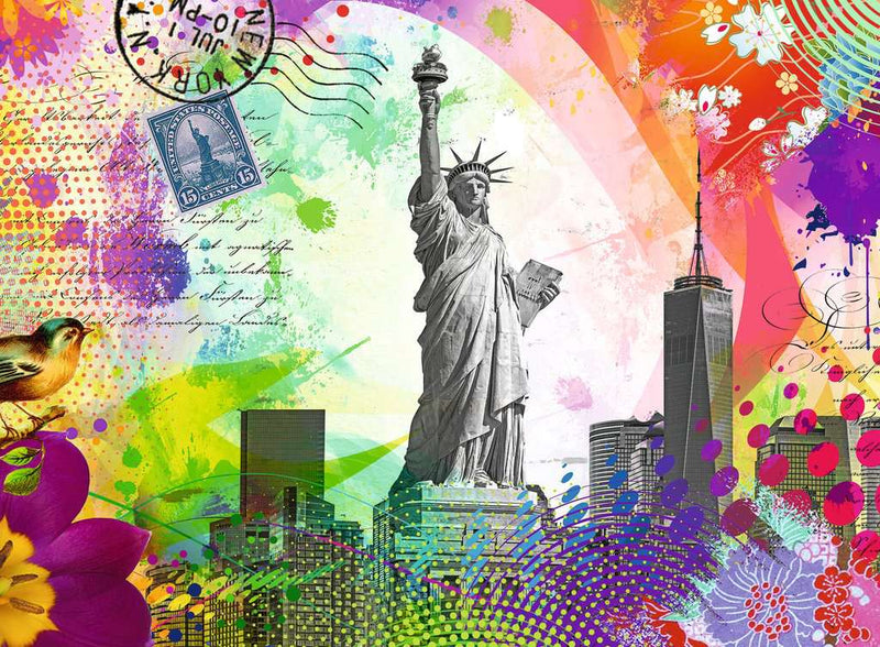 Carte postale de New York, 500 pièces extra-larges