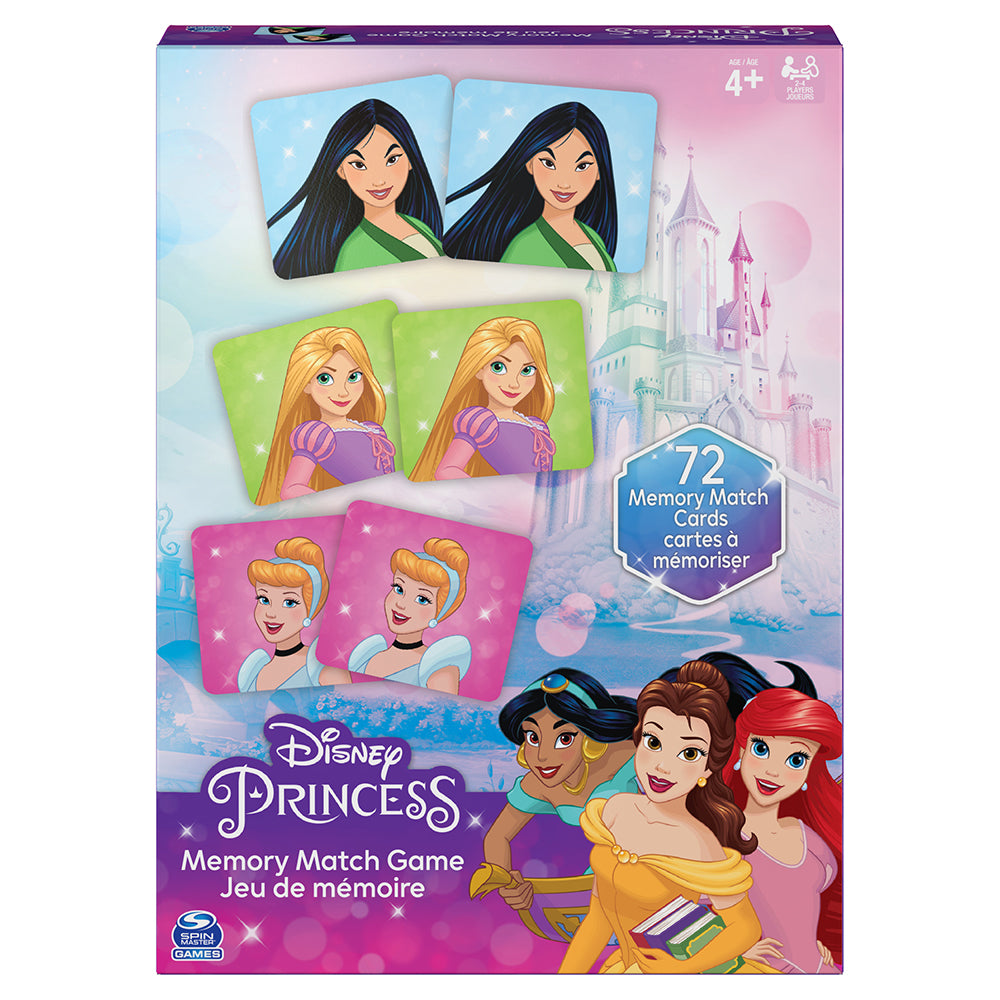 Jeu de mémoire - Princesses Disney