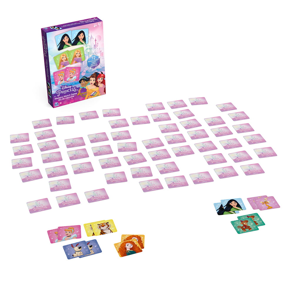 Jeu de mémoire - Princesses Disney