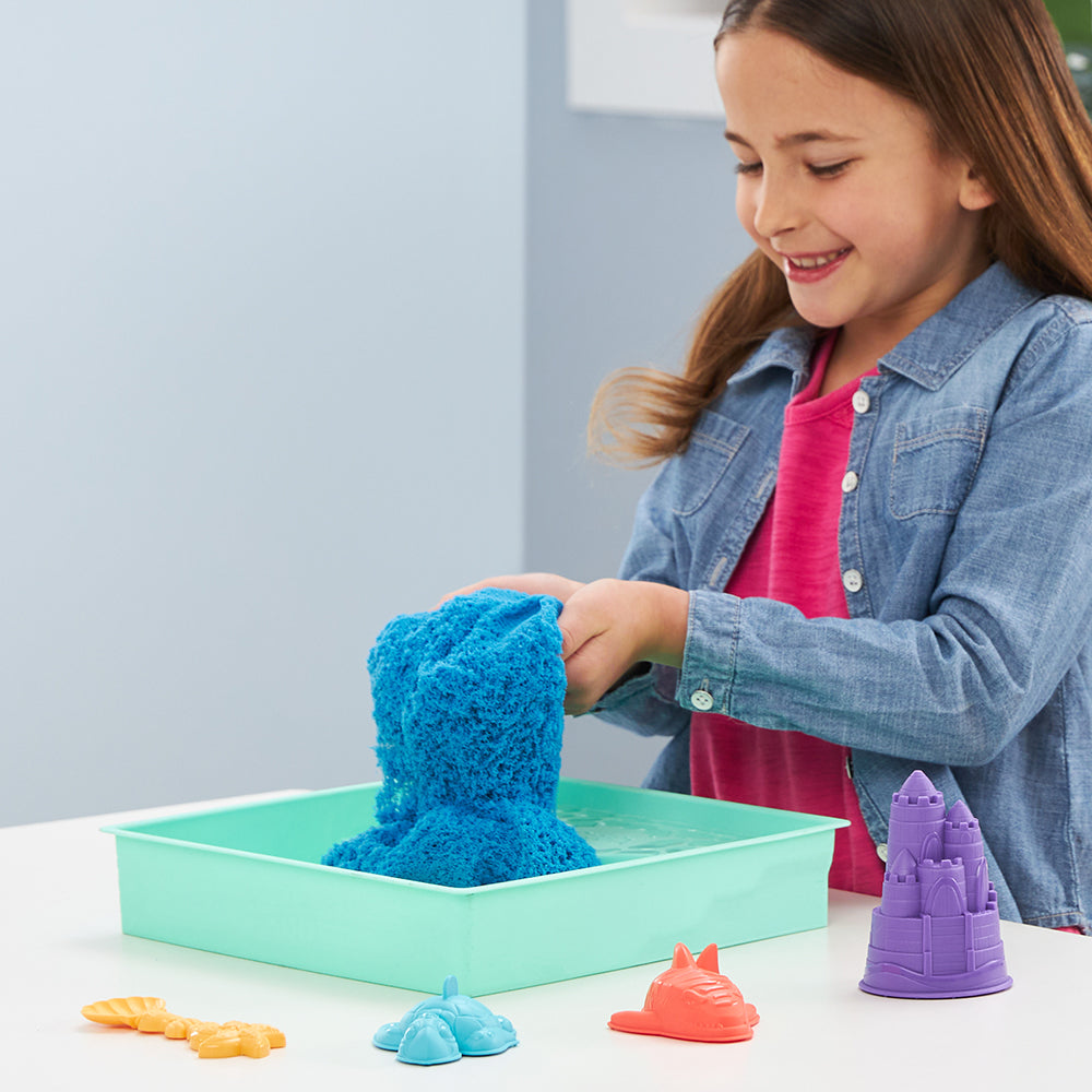 Kinetic Sand Coffret château bac à sable assortis