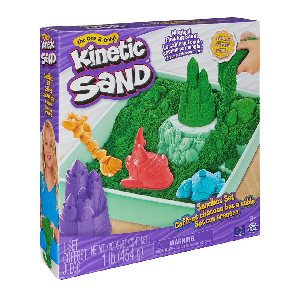 Kinetic Sand Coffret château bac à sable assortis