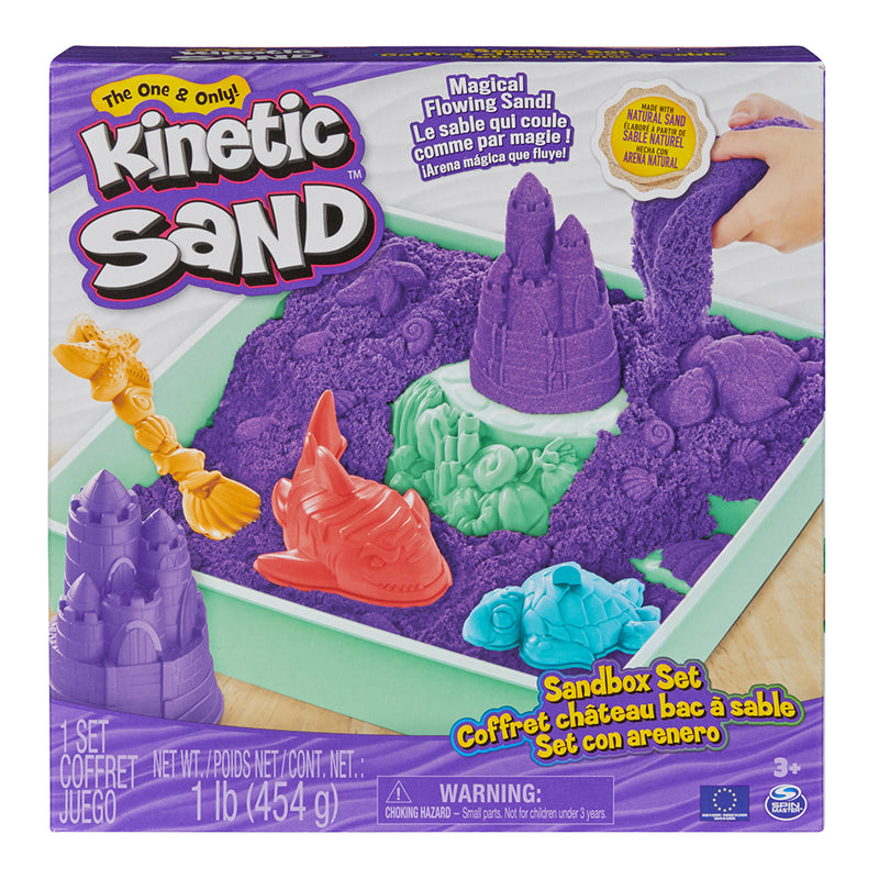 Kinetic Sand Coffret château bac à sable assortis