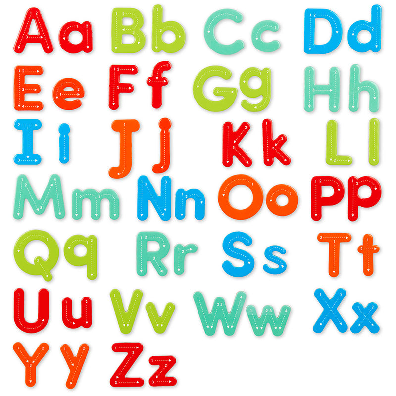 Coffret alphabet en bois magnétique