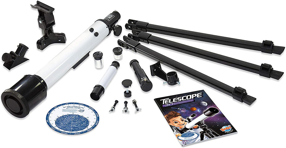 Buki France Espace - Télescope 50mm 30 activités