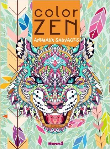 Color zen Animaux sauvages