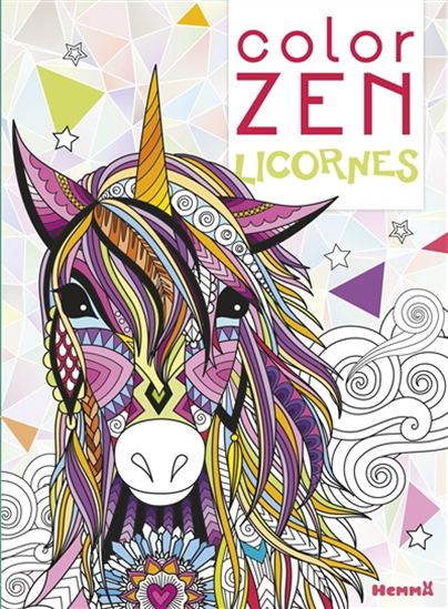 Color zen licornes