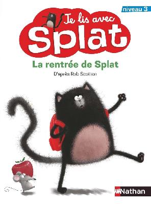 Je lis avec Splat La rentrée de Splat