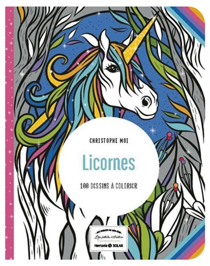 Licornes 100 dessins à colorier