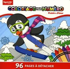 Plaisirs d'hiver Coloriage par numéro