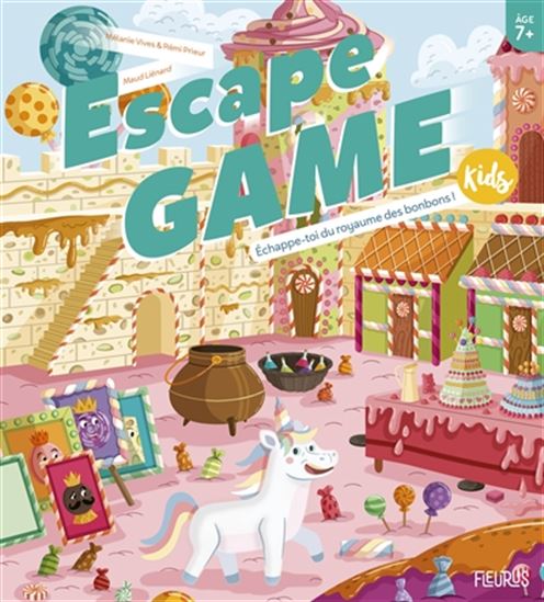 Échappe-toi du royaume des bonbons ! Escape game k