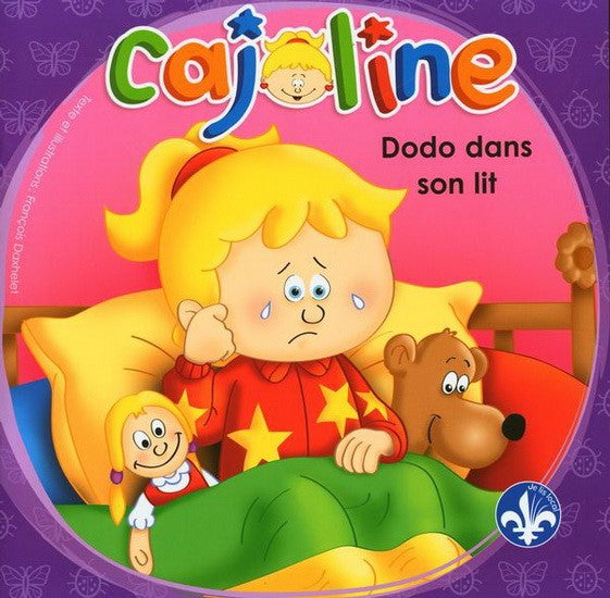 Cajoline Dodo dans son lit