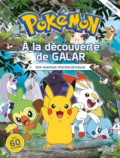 Pokémon Livre-jeu À la découverte de Galar