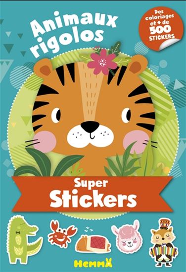Animaux rigolos Super stickers