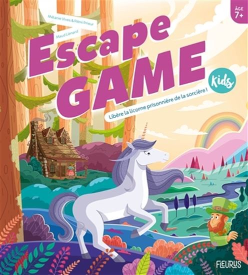 Escape game Kids Libère la licorne prisonnière de