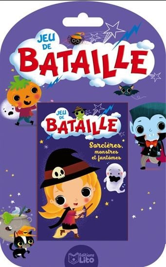 Jeu de bataille Sorcières, monstres et fantômes