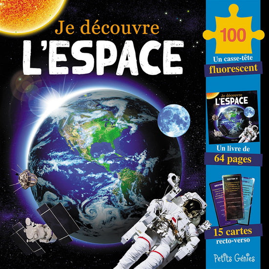 Casse-tête 100 morceaux Je découvre l'espace