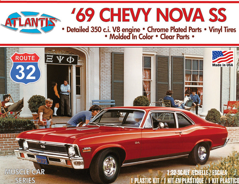 Modèle à coller Chevrolet 1969 Chevy Nova Route 32