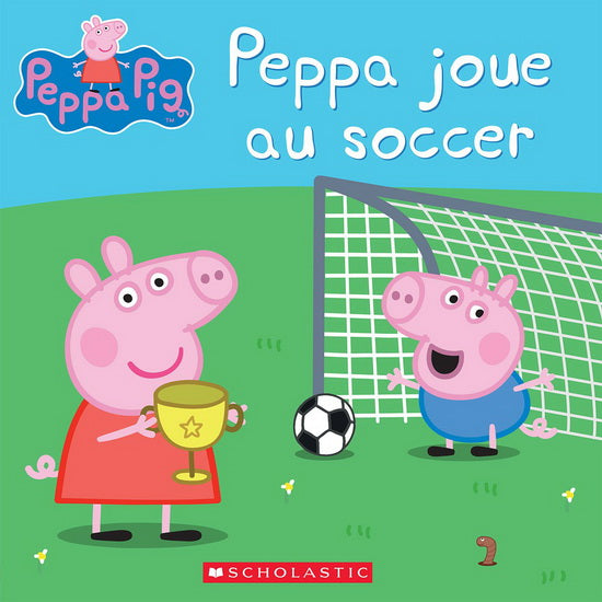 Peppa joue au soccer