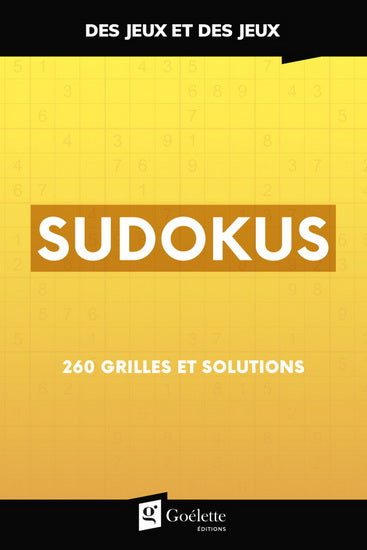 Sudokus 260 grilles et solutions