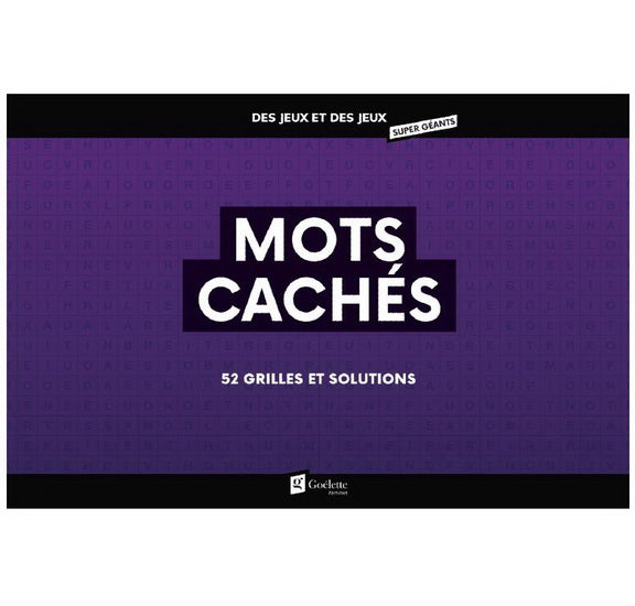 Mots cachés 52 grilles et solutions