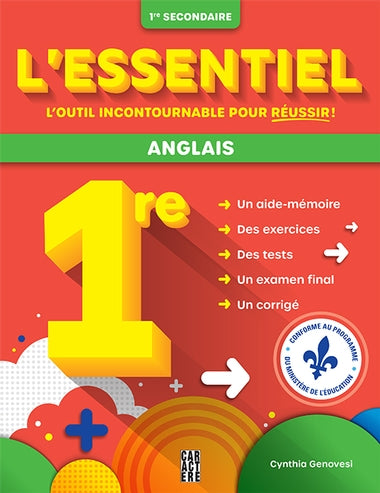 L'essentiel 1re secondaire Anglais