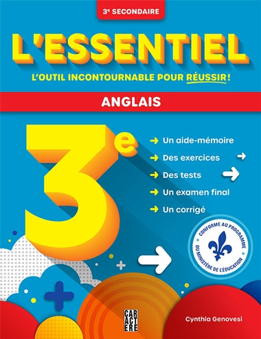 L'essentiel 3e secondaire Anglais