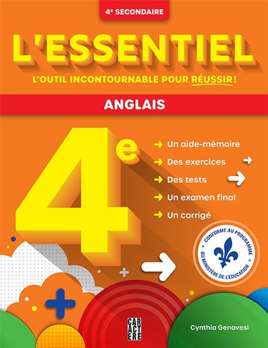 L'essentiel 4e secondaire Anglais