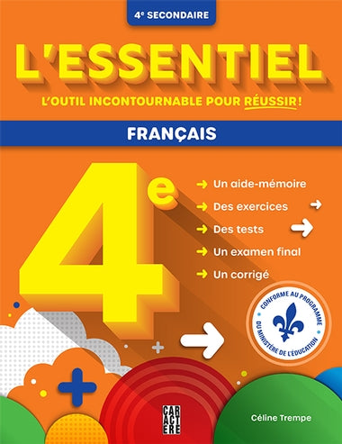 L'essentiel 4e secondaire Français